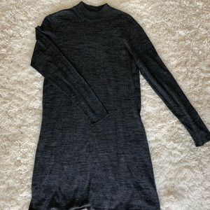 Long sleeve sweater dress